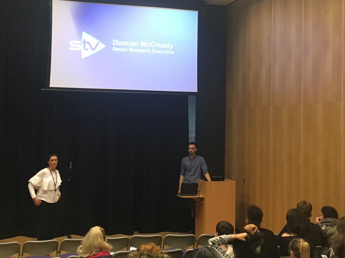 CofGCollege's tweet photo. Welcome to Duncan McCready from @WeAreSTV talking about digital, social and TV analytics #Digital #Inspiring @ScotPulse https://t.co/EZMfIWennS