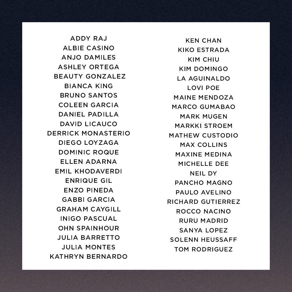allan_d's tweet photo. Kasama sa mga rarampa sa #BenchUnderTheStars sina @mainedcm @imdanielpadilla @bernardokath @montesjulia @itsenriquegil @Rurumadrid8 atbp! 🙌🏼 https://t.co/zI9YWpvU24