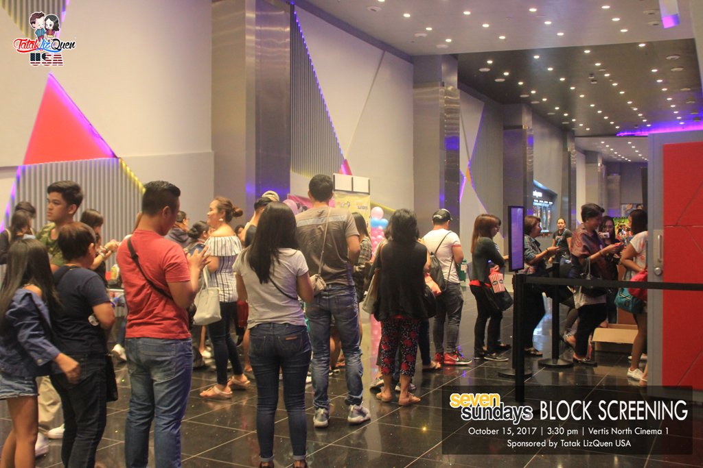 TATAKQuenito's tweet photo. 6th #SevenSundays Block Screening sponsored by Tatak LizQuen USA
October 15, 2017 | 3:30 pm | Vertis North Cinema 1

#LizQuen2dayAnd4ever https://t.co/8E93XPsqP0