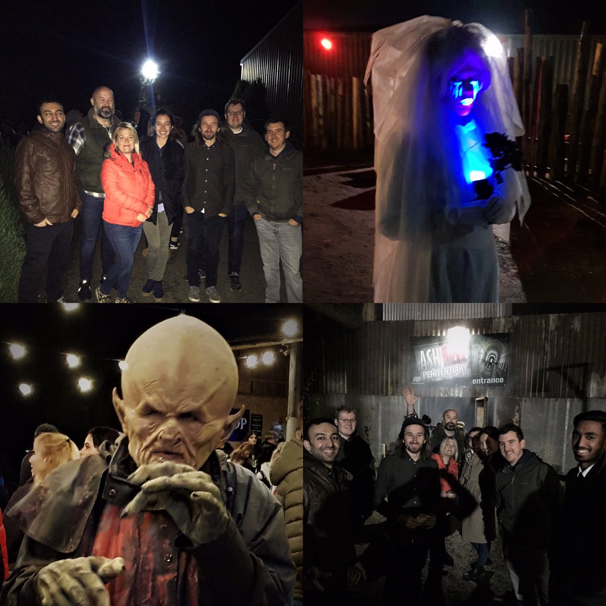 FarrowWalshLtd's tweet photo. A great team outing at Xtreme Scream. Getting in the Halloween spirit! https://t.co/GeKNCtifeE
