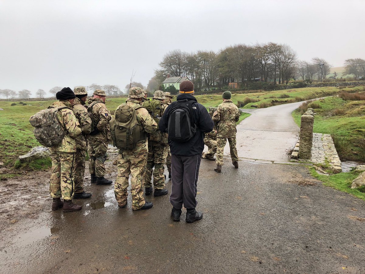 Fieldcraft Instructors course on camp, 10 candidates its assessment day good luck #OK17