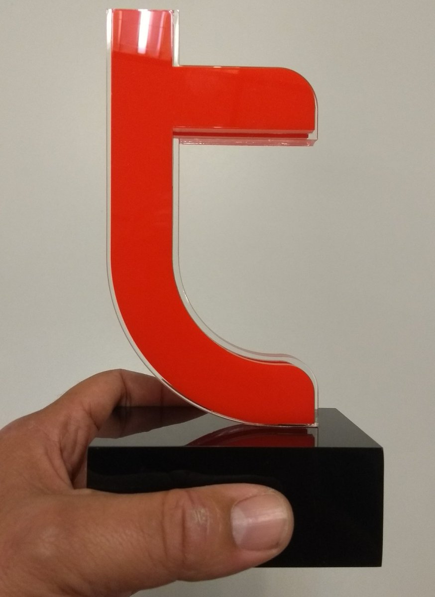 tecnara's tweet photo. Acaban de llegar nuestras "T" de @tecnara, símbolo de nuestros premios anuales made by @femonsa #ViveTecnara https://t.co/aZPPDoPGgS