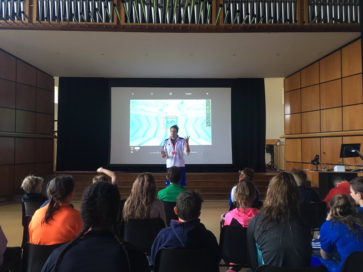 Well under way here <a href="/TheGSAL/">The Grammar School at Leeds</a> looking at breaststroke and butterfly swim technique!