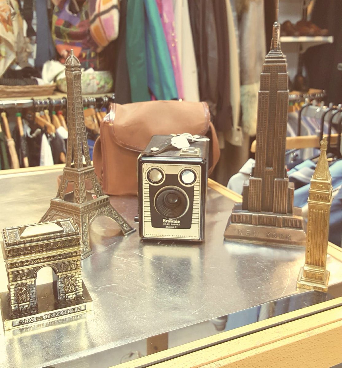 It’s amazing what you can find second-hand, like this Box Brownie camera found at our charity shop in Peterborough for £10! #CharityTuesday