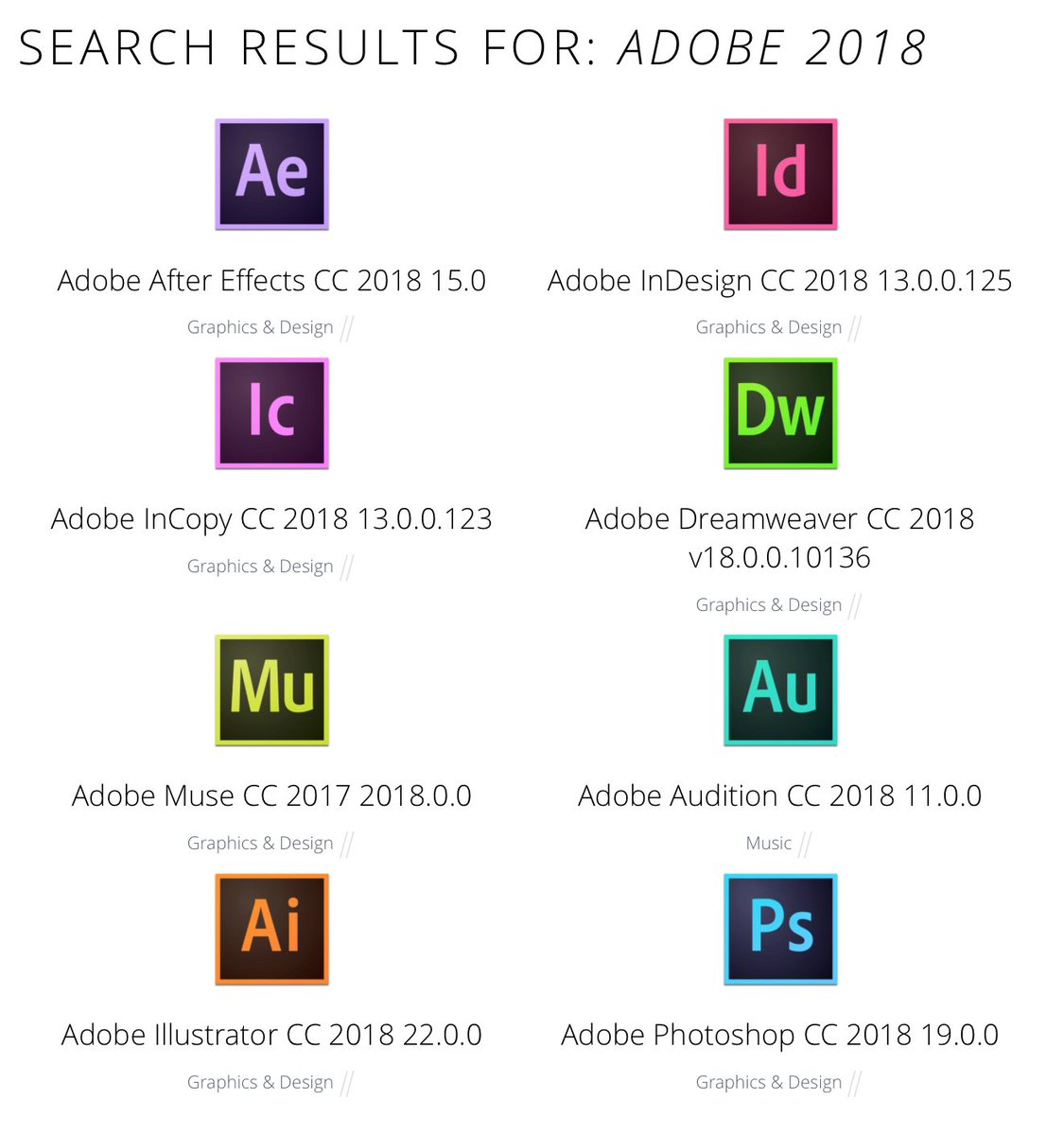 abparvar's tweet photo. بریم برای دانلود ادوبی ۲۰۱۸ #adobe2018 😎 https://t.co/yOY14SKJkP