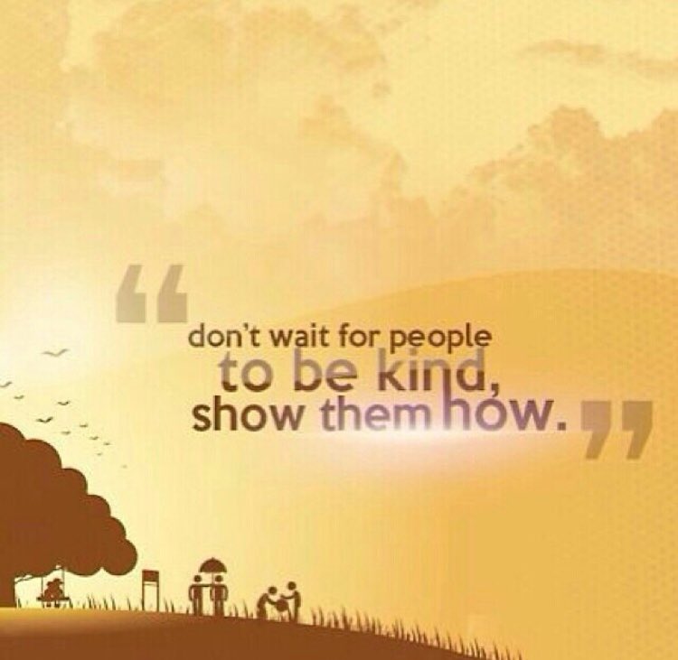 NowakRo's tweet photo. Don’t wait for people to be kind. Show them how. A daily lesson #bekindEDU #kidsdeserveit #tlap #G2great #divergED #edchat #terrifictuesday https://t.co/AjynKTj2yh