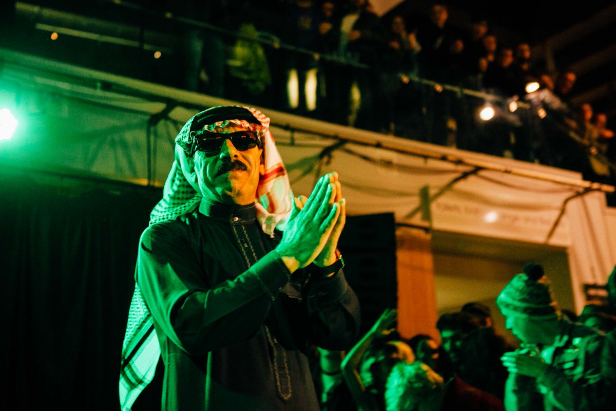 CrackMagazine's tweet photo. Omar Souleyman (@OSouleyman) bringing the house down at Simple Things Festival this weekend. #ST2017
📸: Ro Murphy https://t.co/dfD79r5tEY
