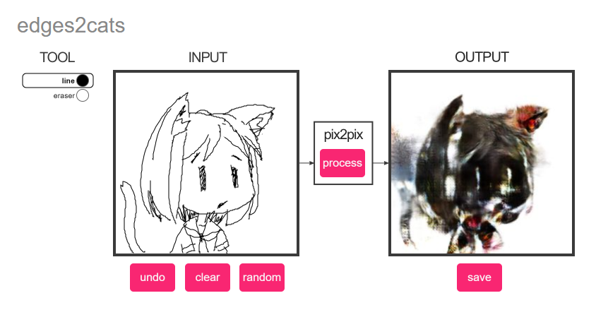 shapoco's tweet photo. #ねこの塗り絵へたくそ選手権 #edges2cats https://t.co/IsCn8HgE8e