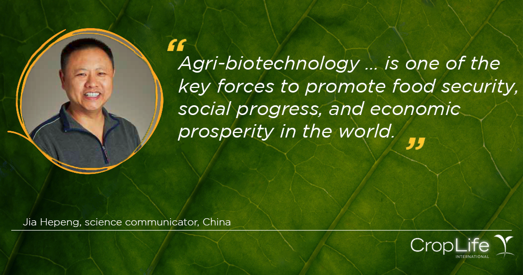 CropLifeIntl's tweet photo. Innovations in #plantscience are key to achieving global #FoodSecurity and help our planet grow sustainably #UNday #WorldDevelopmentDay https://t.co/uiGfieWWCH