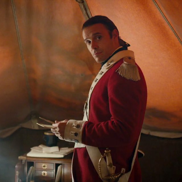 Major Ross, smugly ahead of times, has been promoting healthy eating since 1788. Well, mostly healthy. 😉 #NoWallaby #PeasPlease #Banished