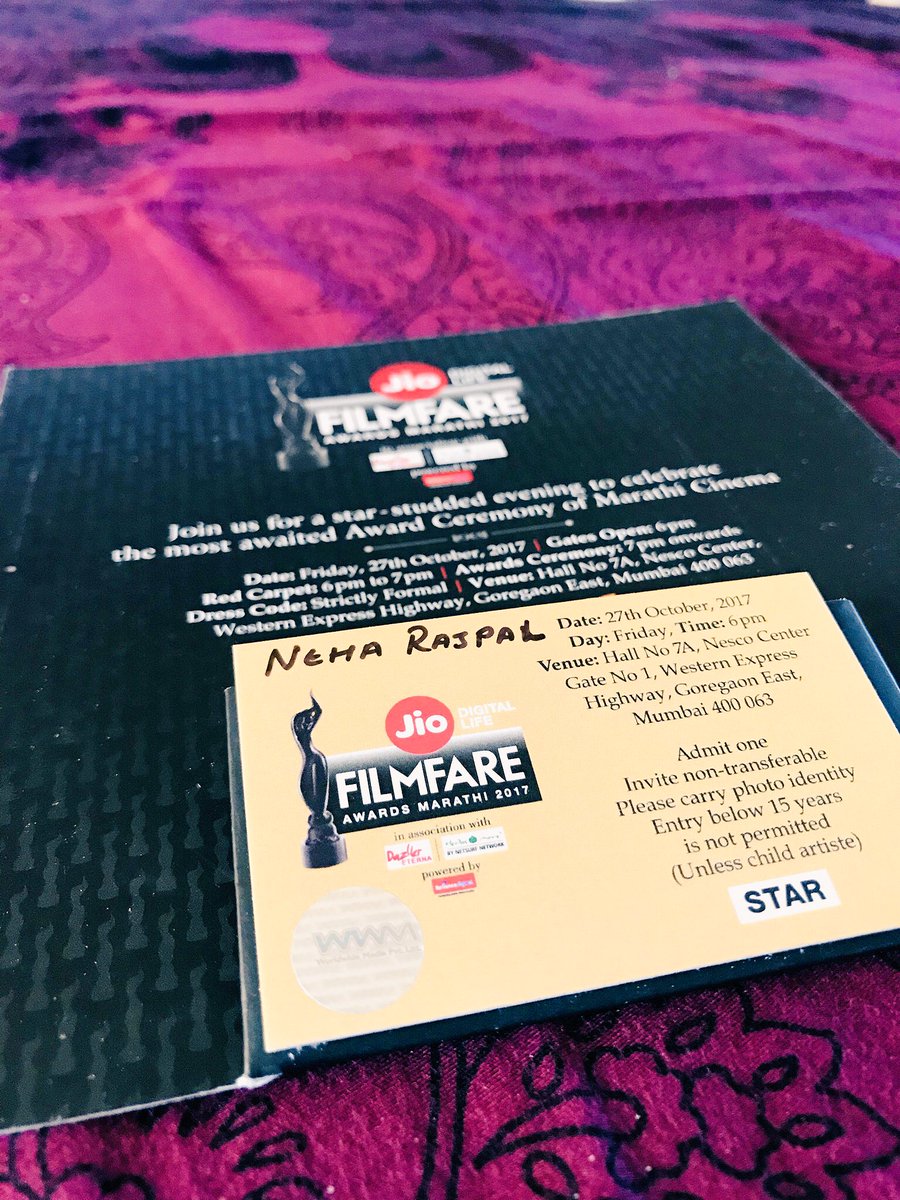 neharajpalmusic's tweet photo. Nominated for #filmfareawards #marathi for #tujithemitithe 
#PlayBackSinger 
Thank u @nileshmoharir @ashwinithepoem for gem! @ColorsMarathi https://t.co/gekccu2YgM
