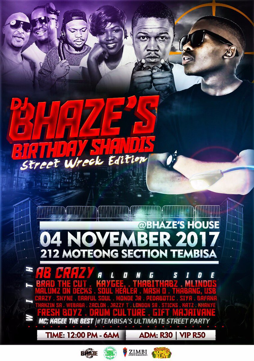 tkhanye's tweet photo. Oh also forgot about next week. Si 🔛 at @Bhaze_Dj shindig #Khanye #OG https://t.co/VdcF2W1sbH