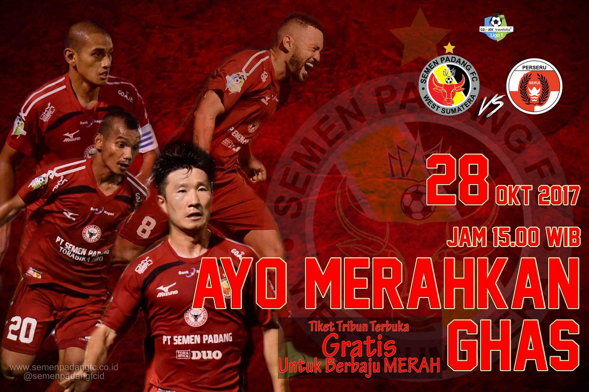 SemenpadangFCID's tweet photo. 28 Okt #MerahkanGHAS https://t.co/GtI9M2FTqw