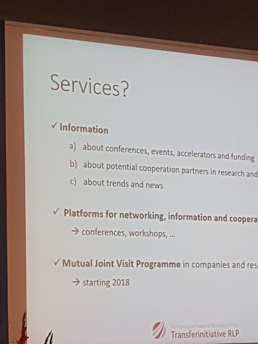 BioRNCluster's tweet photo. #BioRN2017 Now Transferinitiative RLP about Technology services in Personalized Medicine. https://t.co/oCgA2VQdV7