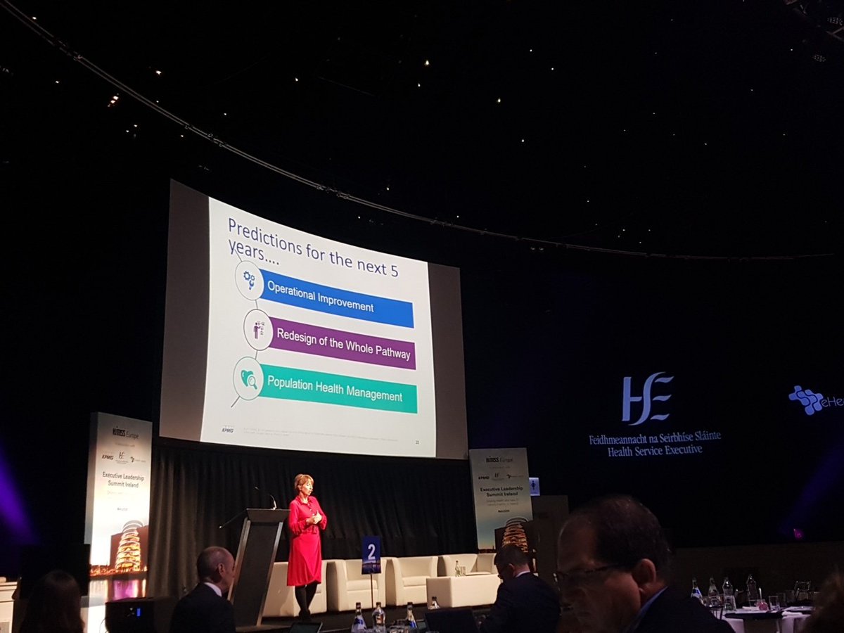 NaughtonElaine's tweet photo. @KPMG_Ireland Tracey Scotter's predictions for next 5 yrs. #eh2030 #digitalhealth https://t.co/vYXUrOOMyN