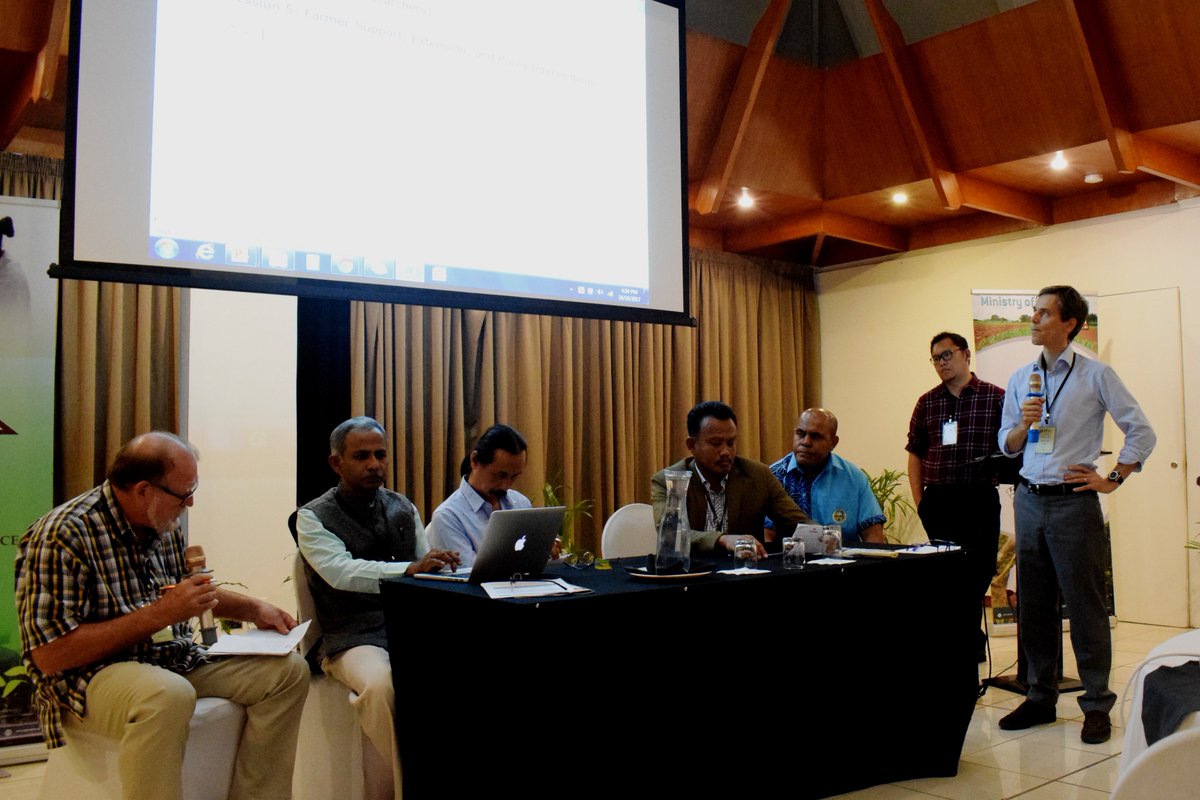 FijiAgriculture's tweet photo. "We need to transform words into action" FAO Rep, Pascal Liu on proposed #ClimateChange mitigation recommendations during #ISTF2017 @TFNet https://t.co/Mt9Jof9fPN