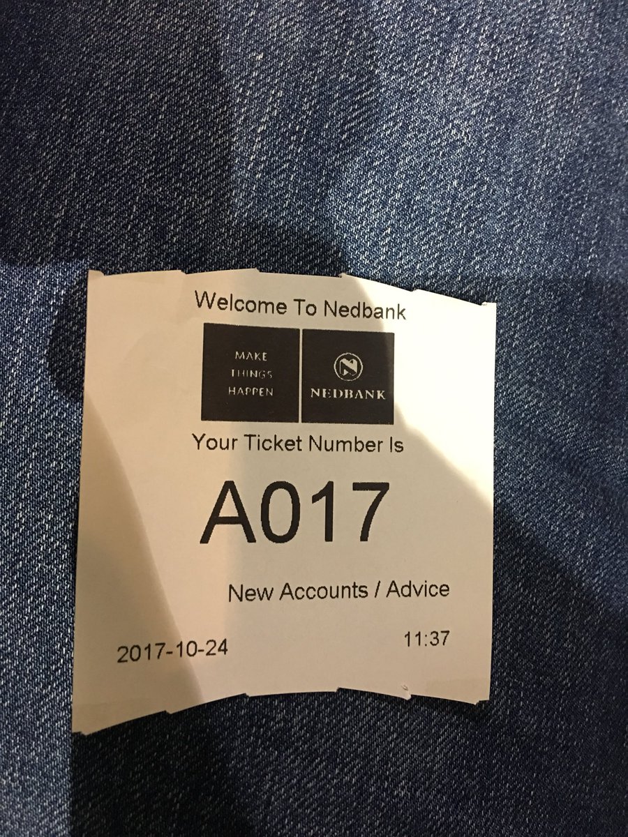 graignewton's tweet photo. @Nedbank been sitting in your northmead branch for over an hour and absolutely no service, although there are 6 consultants working? https://t.co/yiiuo4ault