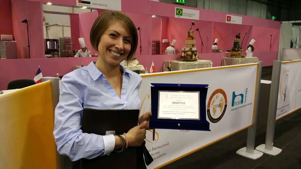 DAGStyle's tweet photo. We are so proud to receive the award for our support to the World Pastry Trophy at #host2015 https://t.co/qw2IgvuuJC