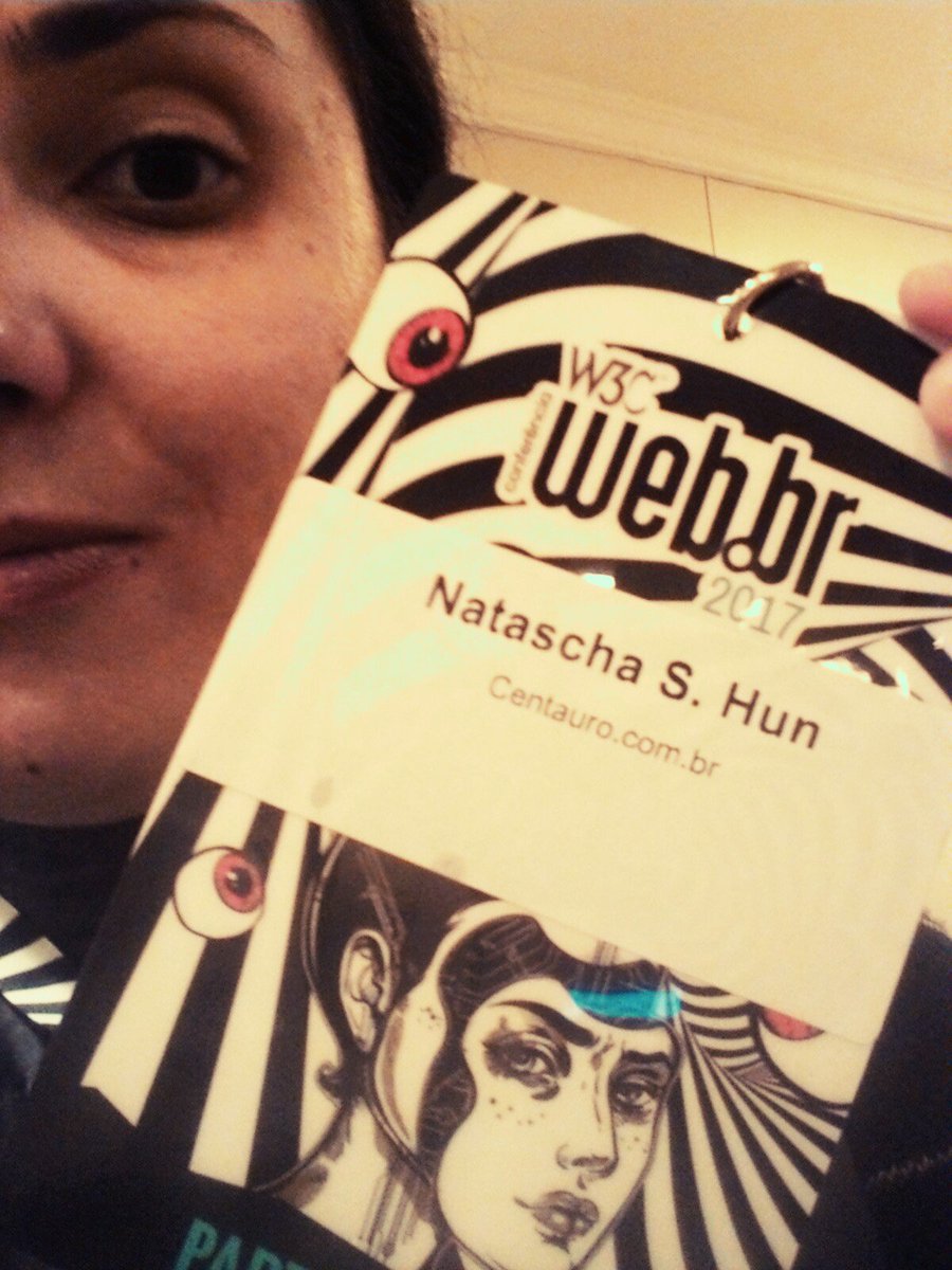 nshgeek's tweet image. Tô aqui! #WebBr #W3C