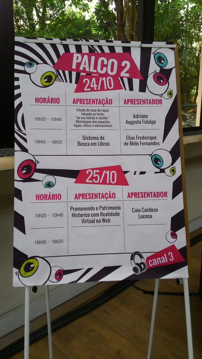 nshgeek's tweet image. Vai ter Libras no #WebBr 💜