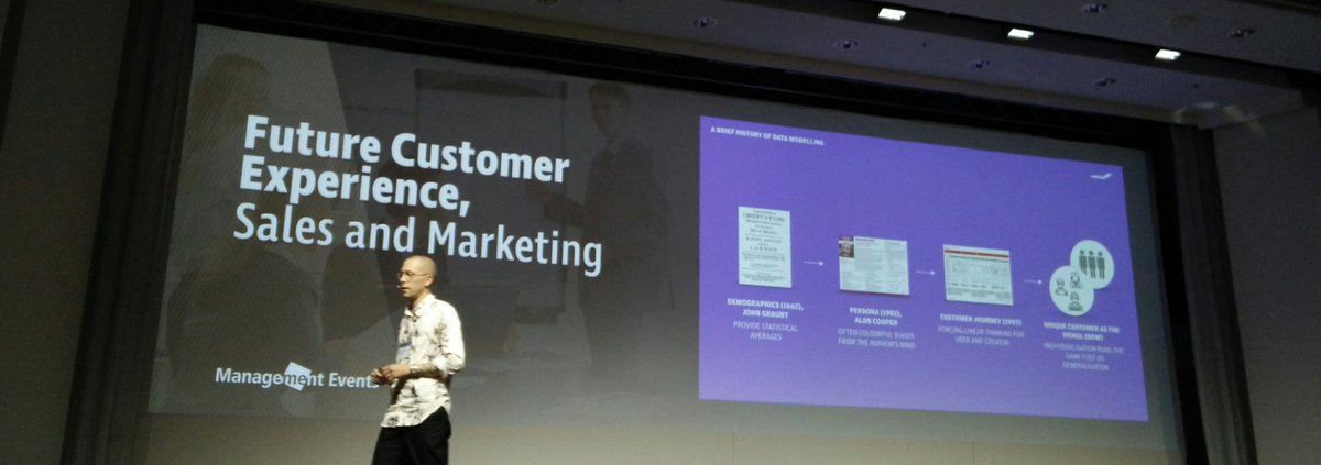 suvisommaren's tweet photo. Kohti yksilöllistä asiakkaan kohtaamista. #Historia 👉 #FutureCustomer17 #cx @mikkokiviniemi https://t.co/hipKbTSWyh