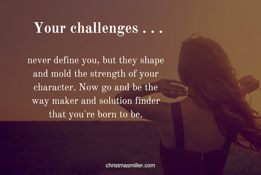 ChristmasMiller's tweet photo. You can and will overcome your challenges if you see yourself on the other side of them.
#strength #mindovermatter #focuseddetermination https://t.co/i2oE1n0vbf