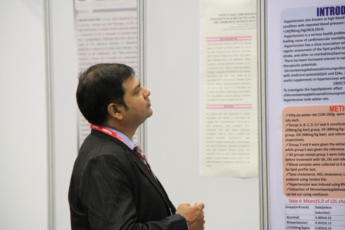 IFClinChem's tweet photo. Posters are a great way to interact with professional colleagues. Make sure to visit our poster session.
@WorldlabD
#IFCCWorldLab2017 https://t.co/lnPMrvqx0h