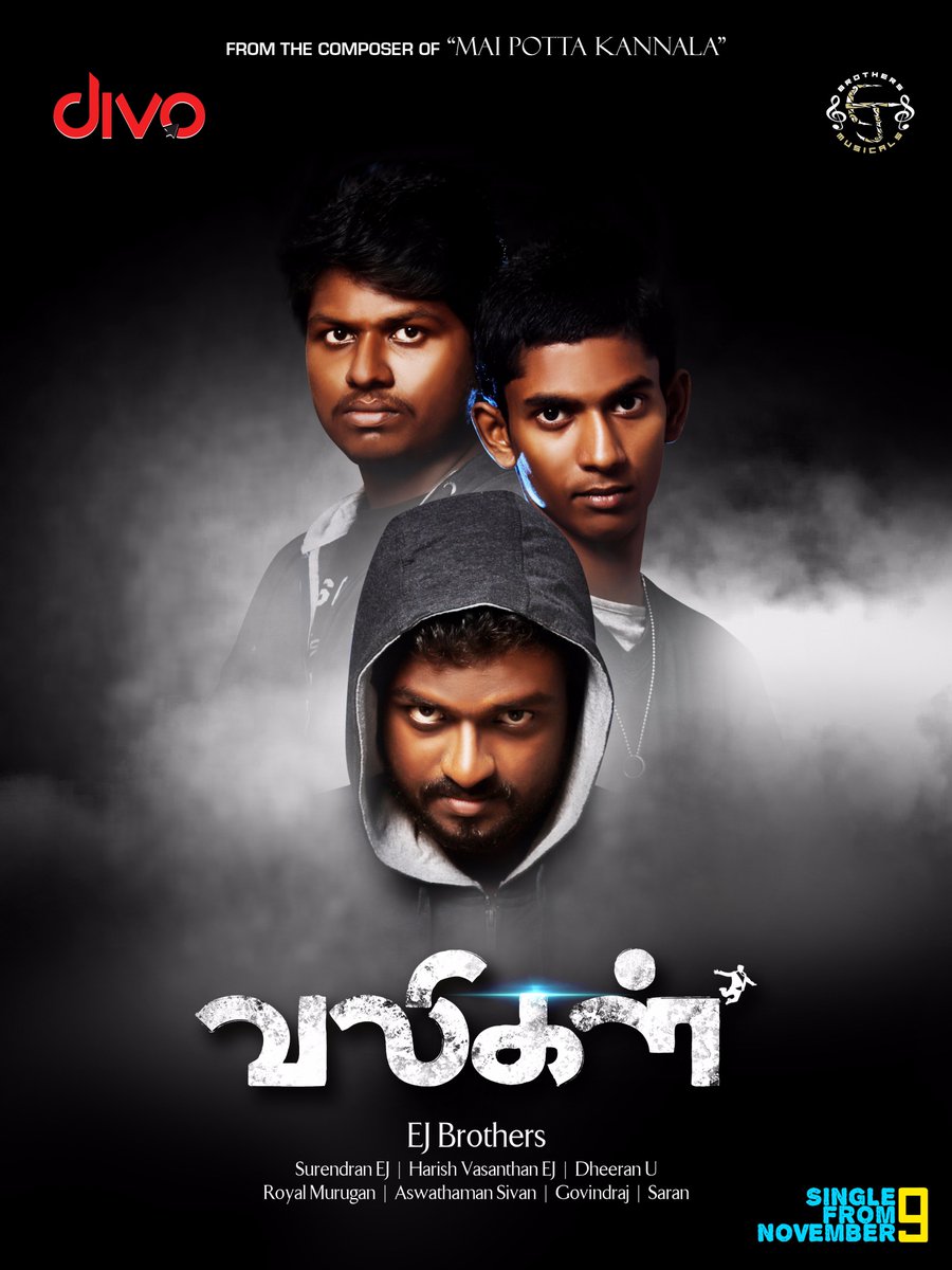 divomovies's tweet photo. #Valigal by EJ Brothers - Tamil Indie Song Releasing on 9th Nov! https://t.co/NJWYOZIxnf