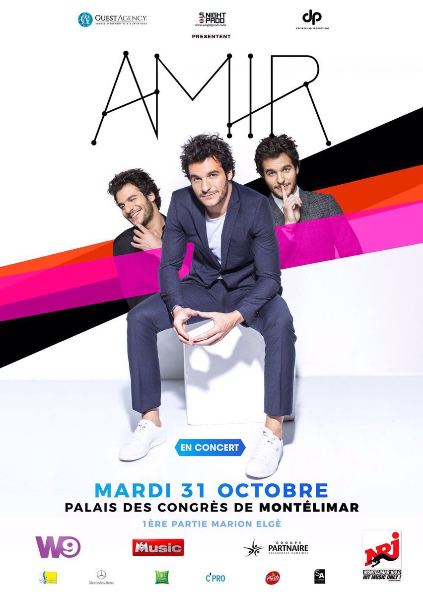 NightSteve's tweet photo. J-7 @Amir_Off à Montelimar! Mardi 31 octobre,Veille de jour férié 🔥🔥🔥 #SNightProd #Amir #Concert #Montelimar https://t.co/RuqpqdPrxm