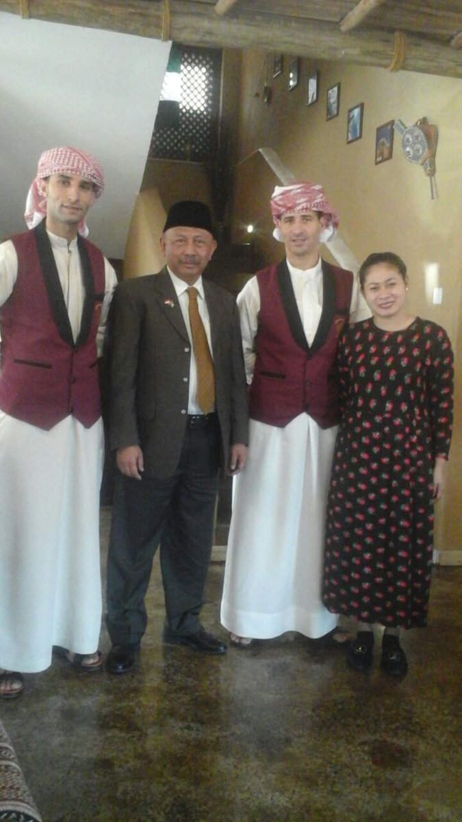 SaudiKitchen's tweet image. سفير أندونيسيا بالمطبخ السعودي بدبي