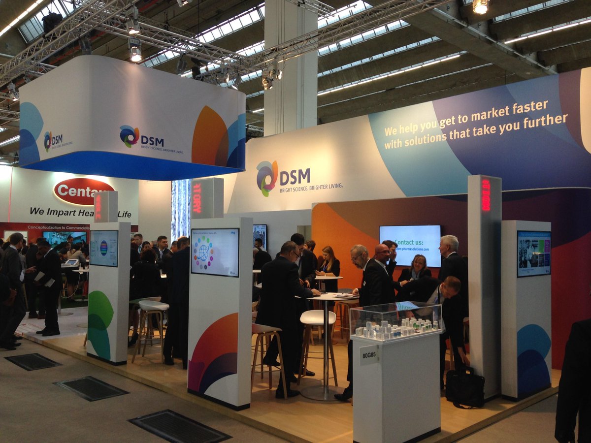 dsmfirmenich's tweet photo. Get to market faster – meet DSM at CPhI #dsmcphi2017. Benefit from DSM’s CEPs for all vitamins and US DMFs at stand 80G85. https://t.co/TZO8VrhfEc