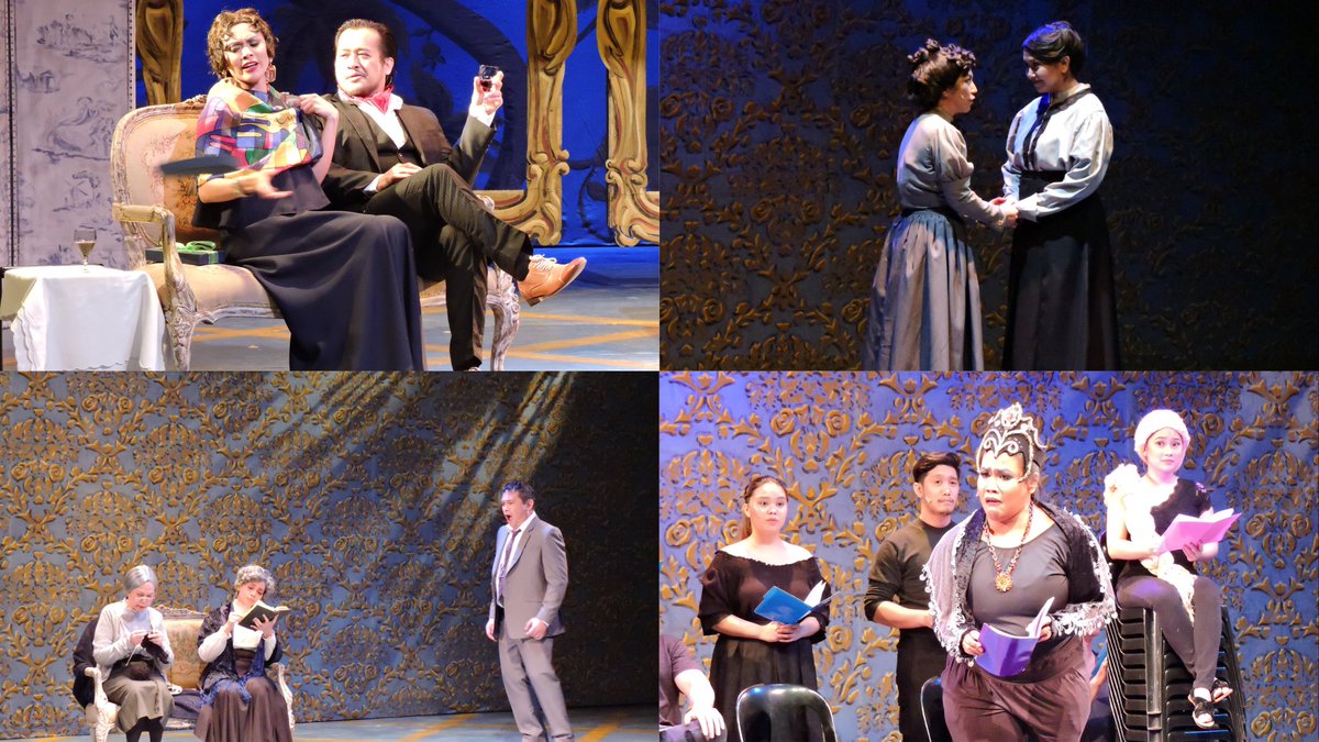 TheaterFansMNL's tweet image. Here's a peek of what u can expect for #REP2018! Clockwise: Comedy of Tenors, Silent Sky, Rapunzel, Arsenic &amp;amp; Old Lace. (Miong not in photo)
