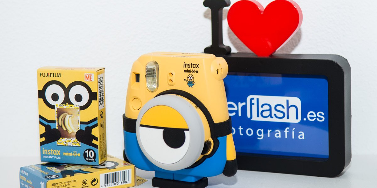IberFlash's tweet photo. La Instax Minion ya disponible para venta y sus películas Instax Mini  Minion, para darle una cómica decoración a tus fotos.
#instaxcamara https://t.co/zqhA3uVd4J