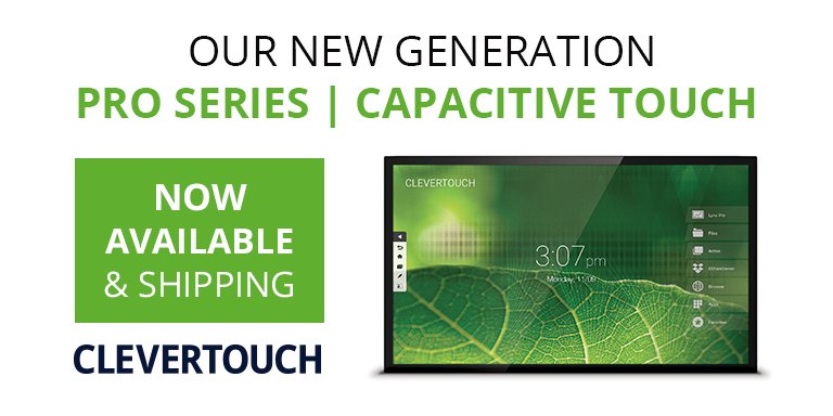 SaharaAV's tweet photo. Get the latest in touchscreen technology - capacitive touch now available https://t.co/45Fk7Bppc3 #avtweeps #proav #capacitive #clevertouch https://t.co/JclEXLqP1i