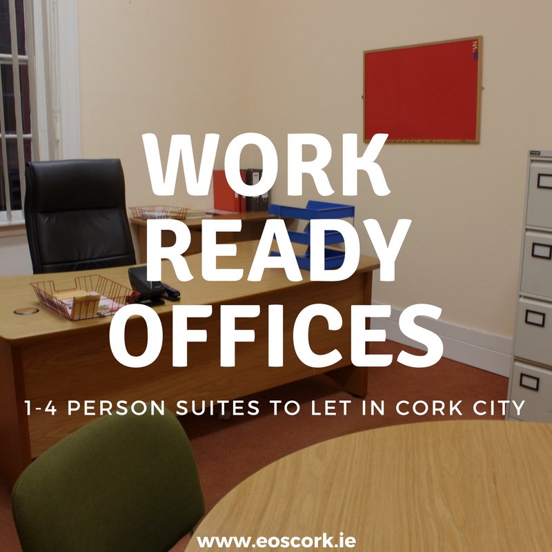 1—4 person flexible serviced office suites available in Cork city centre: buff.ly/2y18Qaz