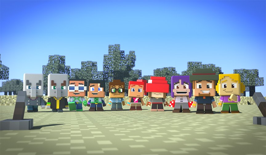 Minecraft tweet picture