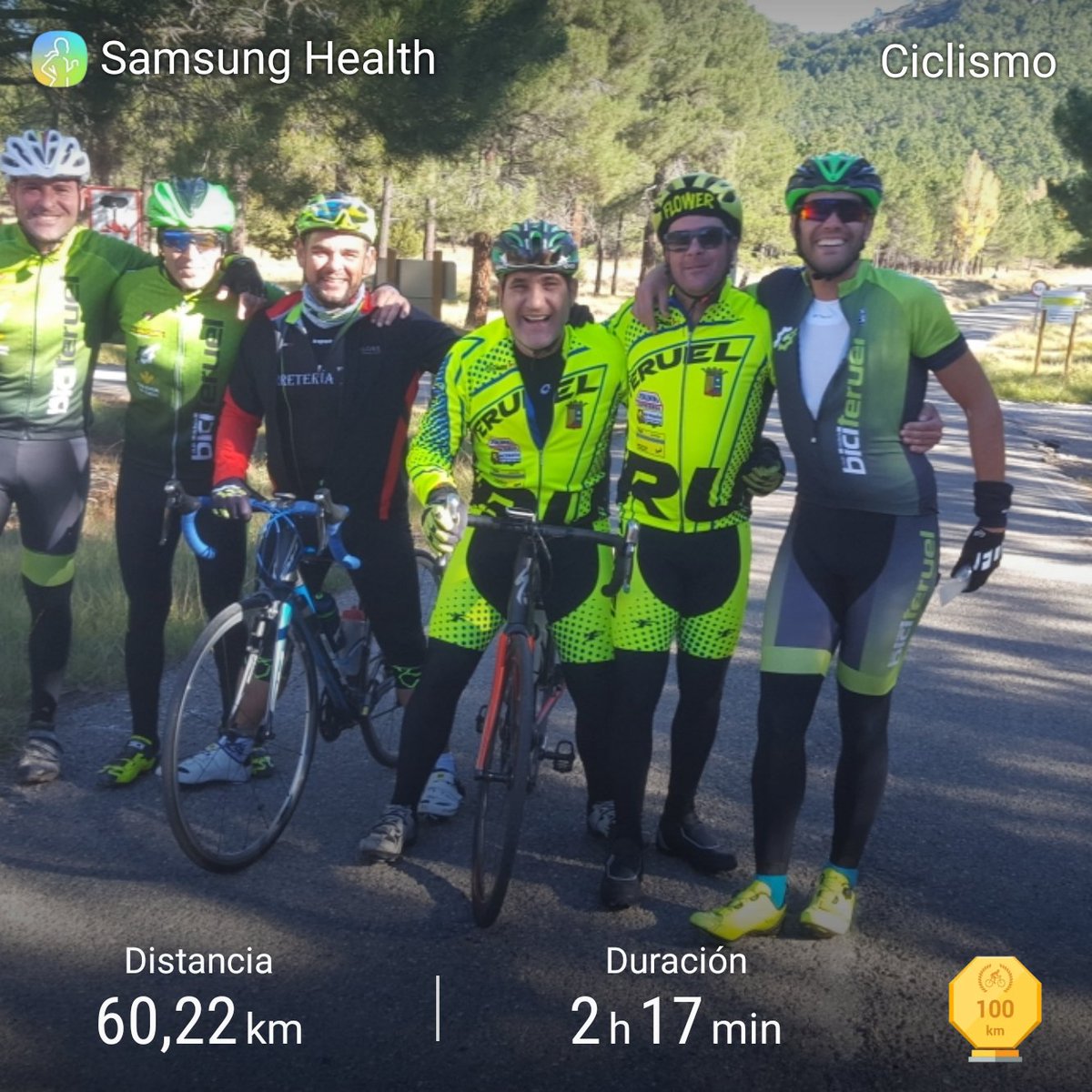 LopezJuste's tweet photo. Salida dornaque a full!!😲😲😲🤣🤣😂😂😂😂🌞☀️🎖🥈🏆🤓
#flower es calidad
#longanas
#club biciteruel
#ktm https://t.co/ANdyCmdiH2