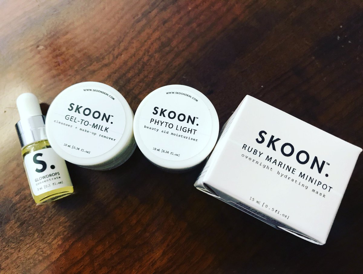 Looking forward to trying out these lovely, #environmentallyfriendly #skincare products from @skoon_skincare ! <a href="/Margjourno/">Marguerite</a> #natural