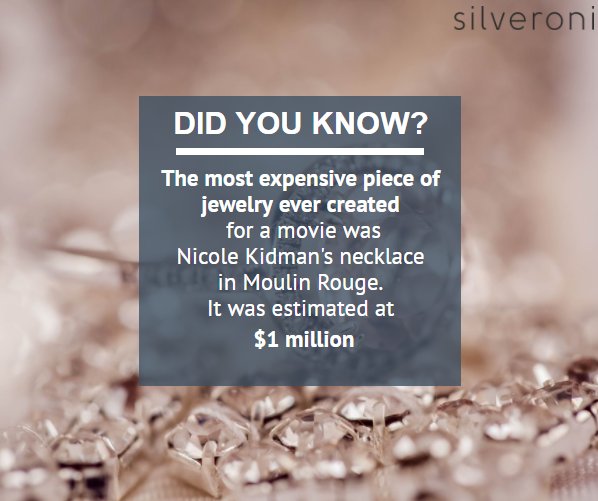 Silveronicom's tweet photo. Did you know it? #Interesting #facts #jewelry #silveroni #stylish #quality #specialgift #jewelrylove https://t.co/JCrNwpFlGc https://t.co/ayFPk3hkDr