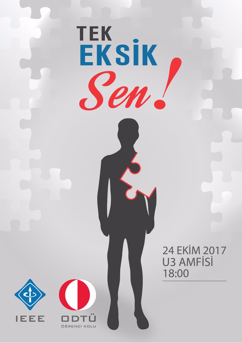 Bugün 18.00'da Fizik U3 amfisindeyiz. Sunum sonundaki sürpriz hediyeleri kaçırmayın!!