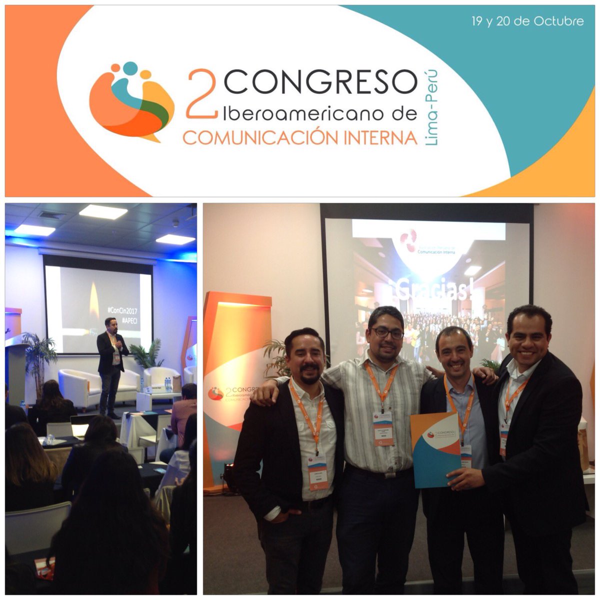 JUANP_DELEON's tweet photo. Confirmado. El congreso de comunicación interna ha sido un éxito y relevante para consolidar el gremio de #comunicadores. #VivaElPerú https://t.co/P3ANWHwkxE