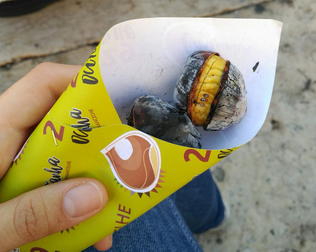 Castañas asadas a la portuguesa