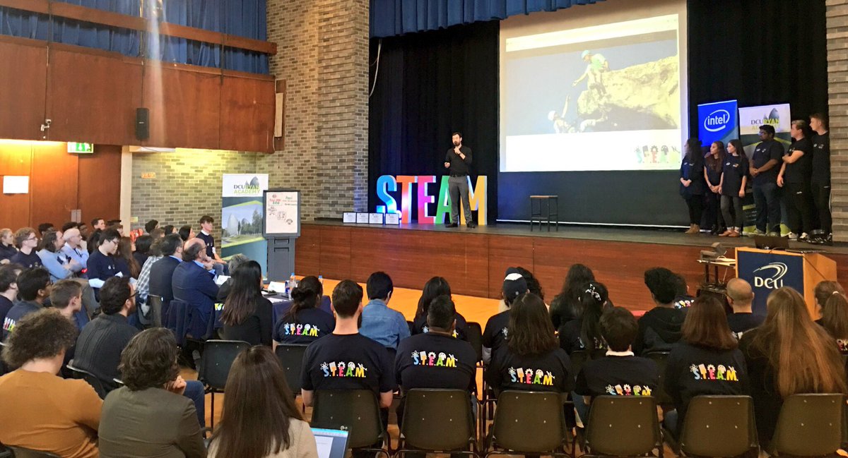 RyanAcademy's tweet photo. Check out this piece on #STEAMhack by @DublinCityUni  @Intel_IRL @RyanAcademy 
https://t.co/l2p7wGY816 https://t.co/SnWPdVaizt