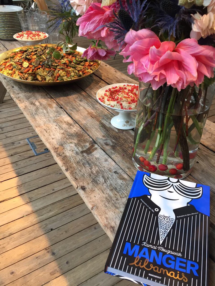 Kamal Mouzawak's Manger Libanais book launch is tomorrow Oct.25th <a href="/merciparis/">semma</a>. See you there #MakeFoodNotWar