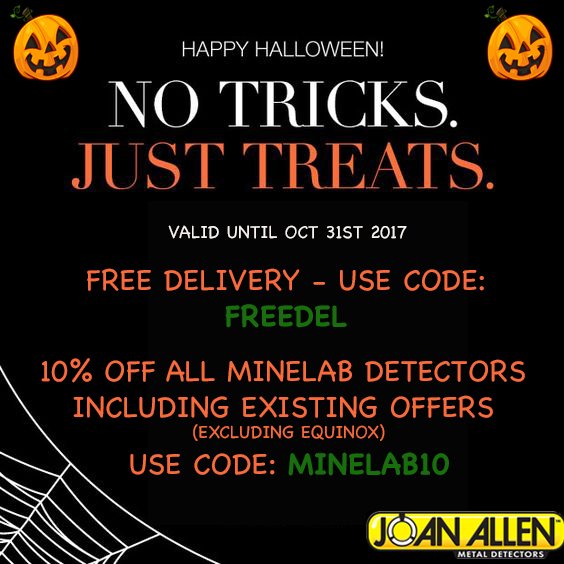 **HALLOWEEN PROMO** 
#MINELAB #METALDETECTOR #PROMO #HALLOWEEN