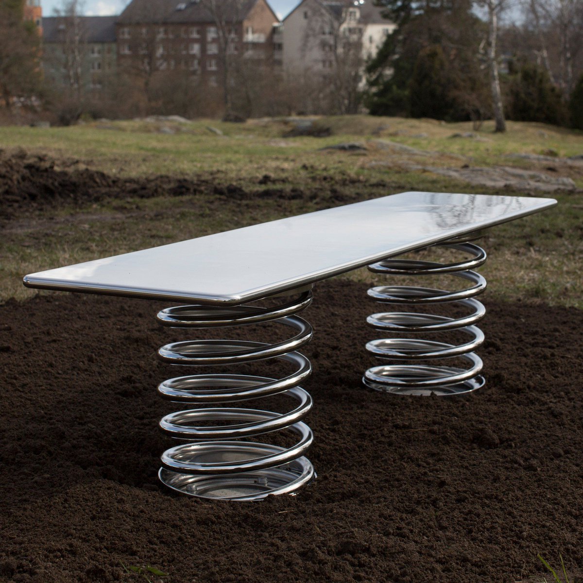 AmpersandLtd's tweet photo. "Superbenches" for suburban Stockholm park

#benches #superbench #stockholm #park #design #architecture 

https://t.co/7uNKifuXS9 https://t.co/QjFtGHl2WO