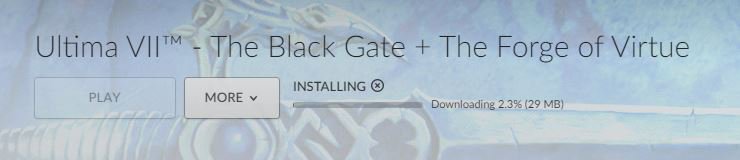 KrisFrosz133's tweet photo. @RichardGarriott #NowInstalling Ultima VII. 30MB for full installation?! Preposterous! What game dev would do such a thing? https://t.co/5QVE4w40Qc
