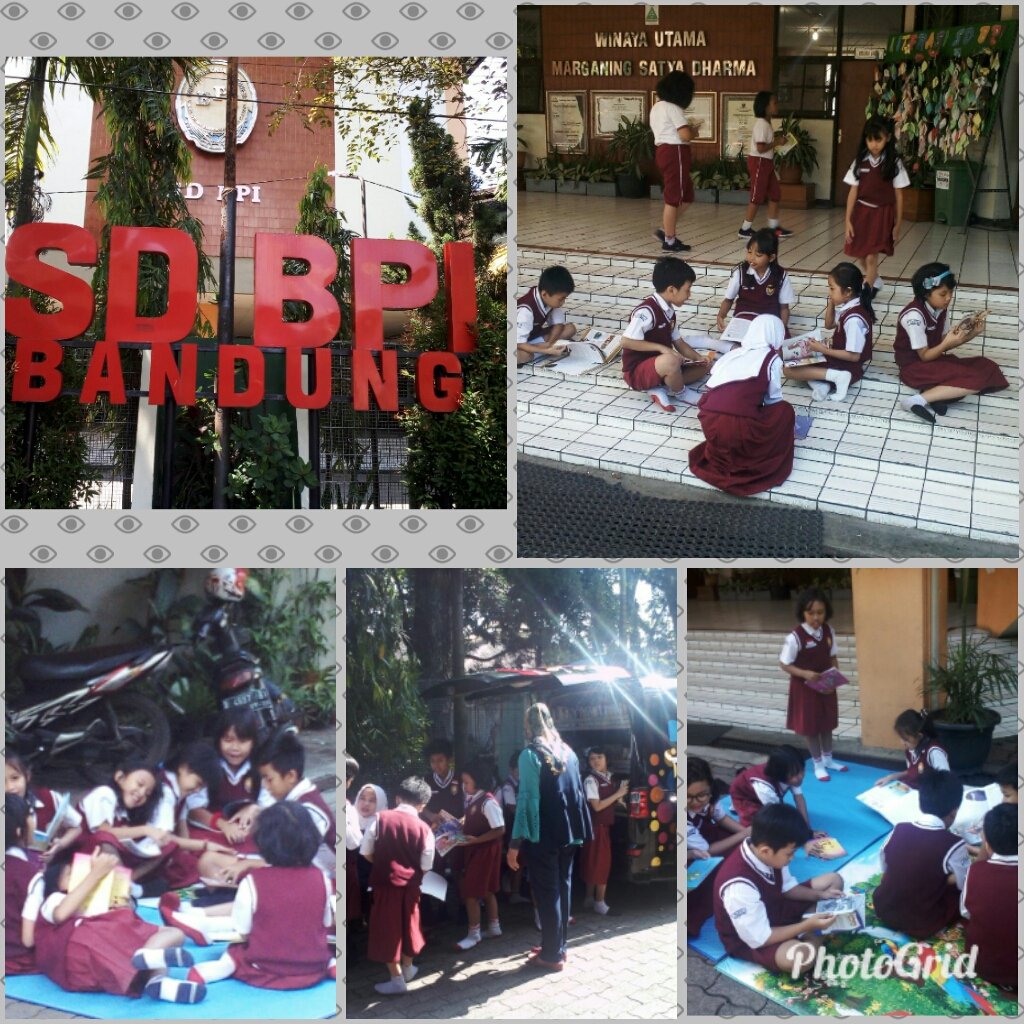 bdgdisarpus's tweet photo. Layanan Mobil Keliling (Selasa, 24 Oktober 2017), Setiap anak secara bergilir per kelas kami pastikan membaca satu buku. Semangat #TimSABUMI https://t.co/maINYW2HTf