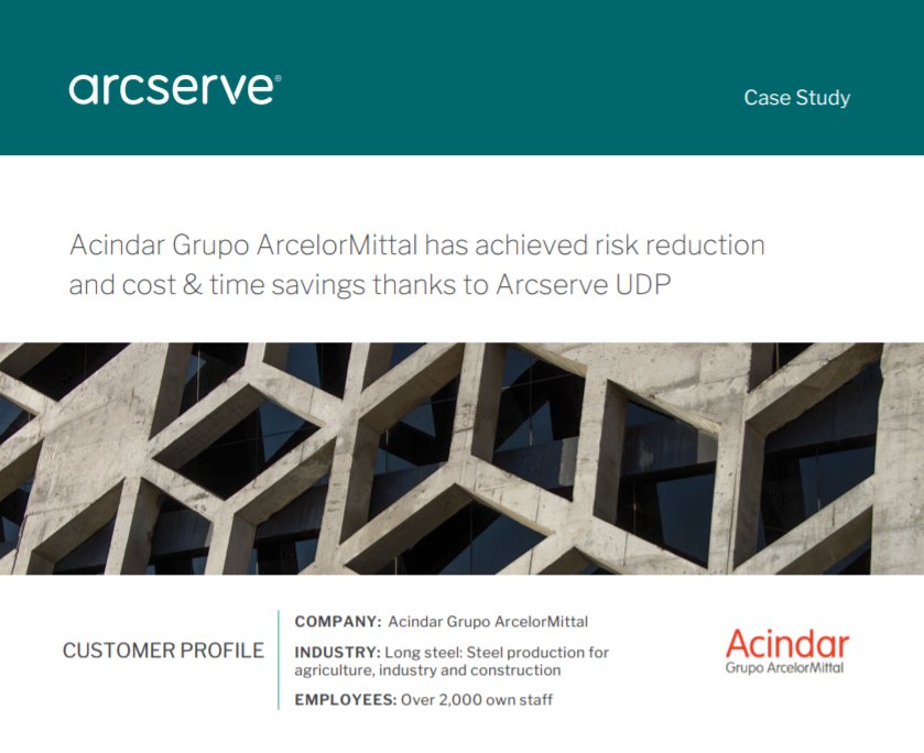zetta_corp's tweet photo. #Arcserve was not only the best &amp; cost-effective #backup #solution but also saved time and reduced potential risks: https://t.co/CYo5qCoXMP https://t.co/CRatEB0bud