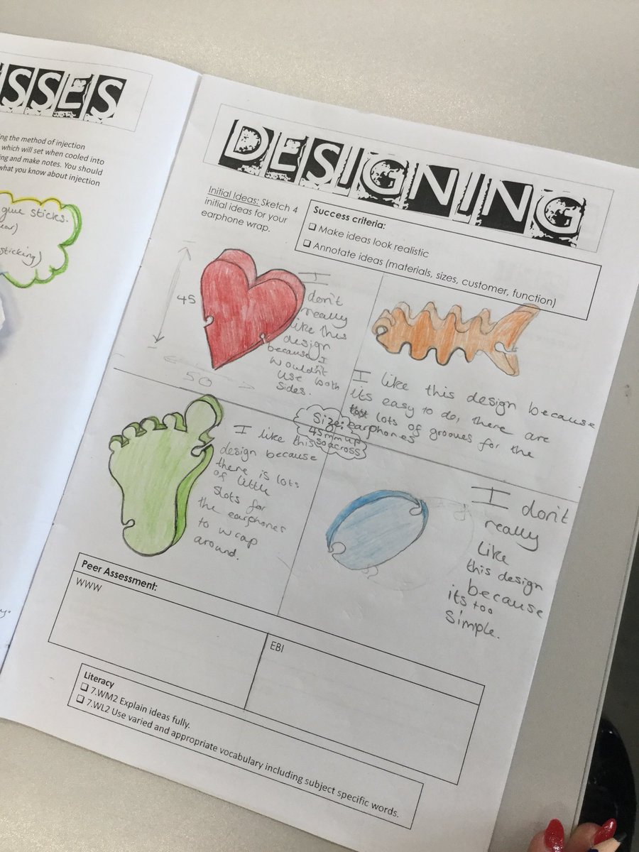 DT_ACS's tweet photo. Lovely design work from Madison, Bobbie, Millie and Max in Product Design today ⭐️ #designandtechnology #headphonewrap #injectionmoulding https://t.co/KfbInwSV4q